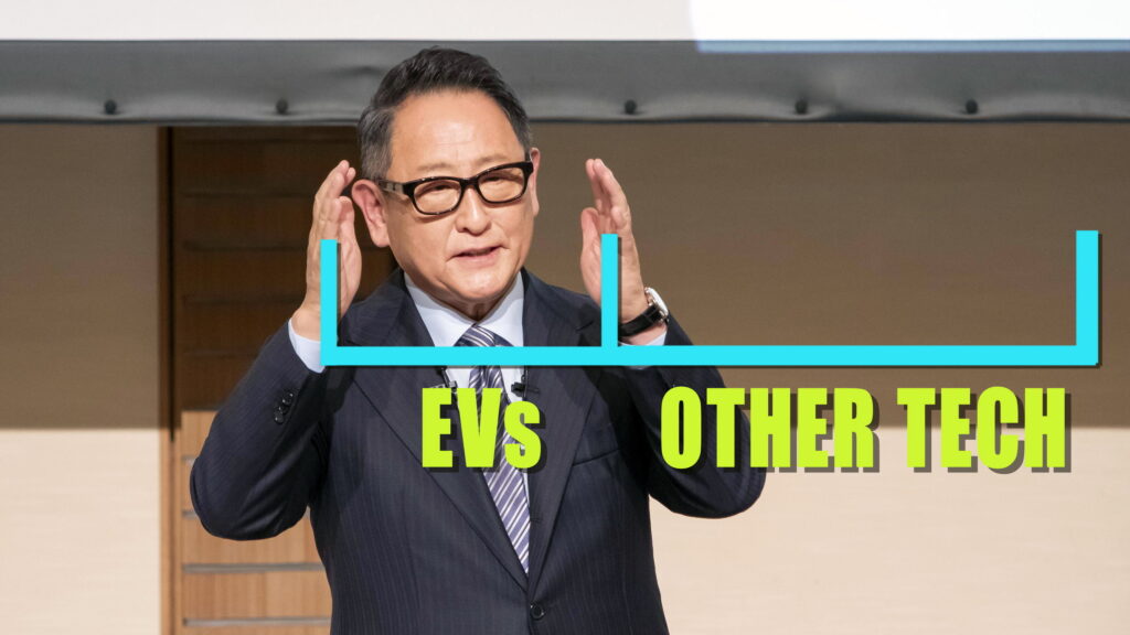 Toyota Chief Believes EVs Can Only Capture 30% Of Future Auto Market