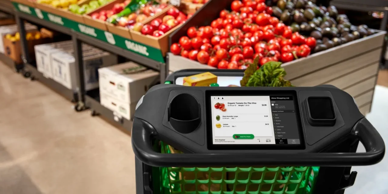 Amazon begins offering Dash Carts to other grocers
