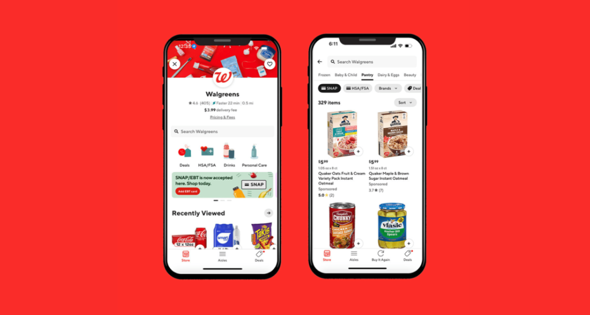 DoorDash and Walgreens Launch Unprecedented Access for SNAP Customers