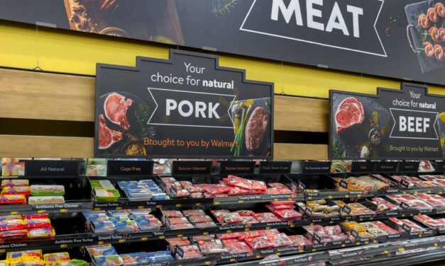 Meat, produce drive rise in Walmart US sales