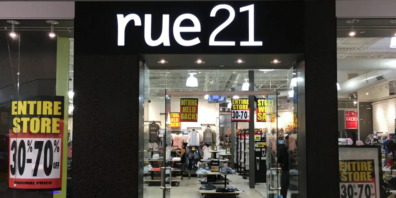 In its third bankruptcy, Rue21 plans to shutter all locations