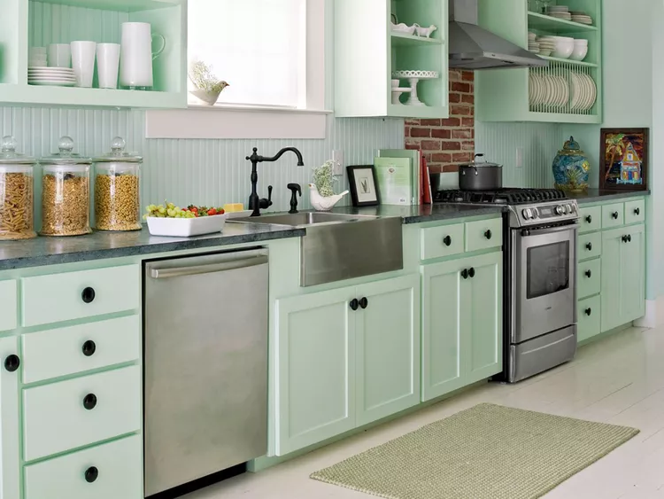 A Vintage, Pastel Palette Is the Spring Kitchen Trend Giving a Nod to Nostalgia