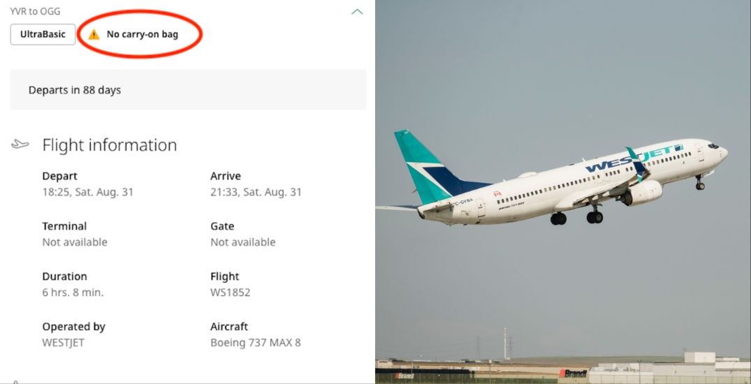 UltraOutrage: WestJet customers see Basic fares mistakenly downgraded