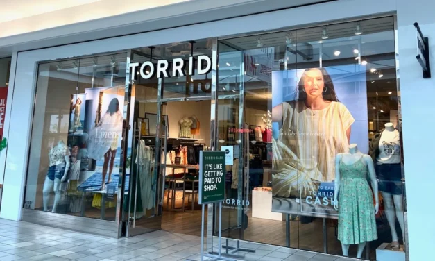 Torrid moves toward 50-50 mall split as sales fall 5%