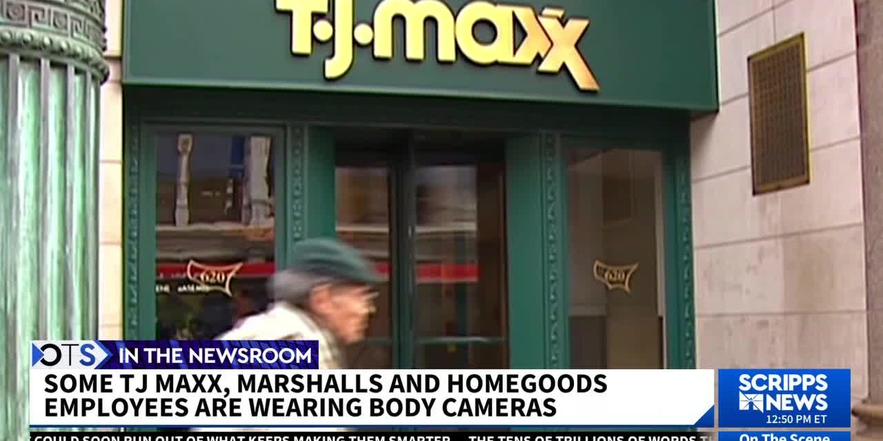 T.J. Maxx and Marshalls will start using body cameras to deter theft