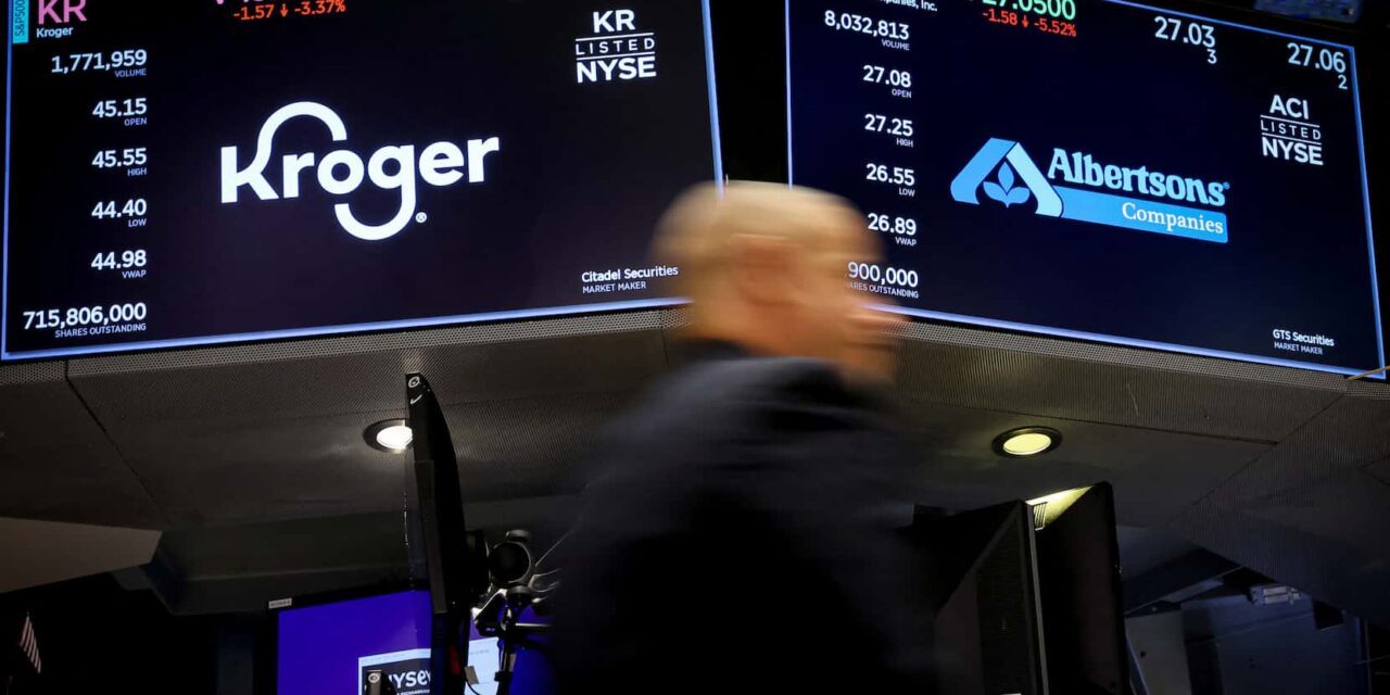 Kroger, Albertsons $25 billion deal halted until Colorado trial in September