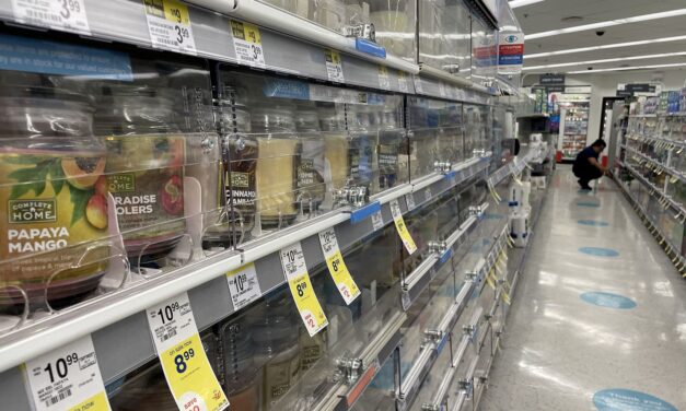 Locking up items to deter shoplifting is pushing shoppers online