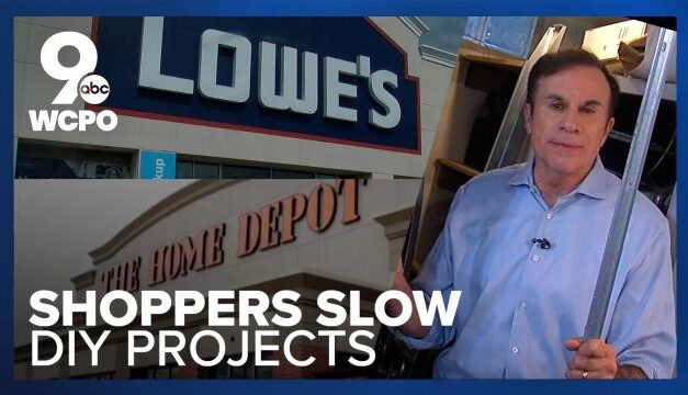 D-I-Y slowdown, as Lowe’s and Home Depot report slowing sales