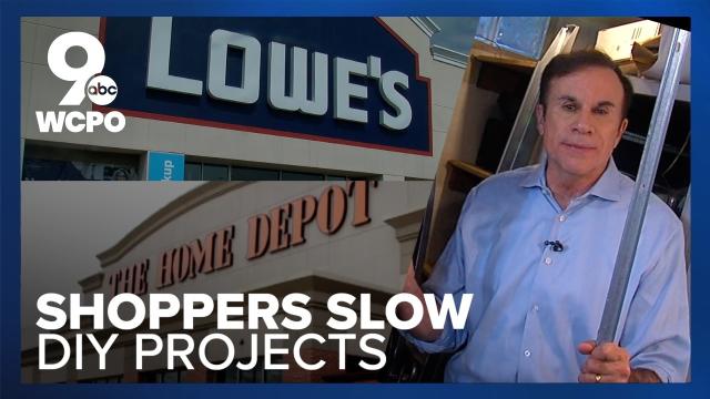 D-I-Y slowdown, as Lowe’s and Home Depot report slowing sales