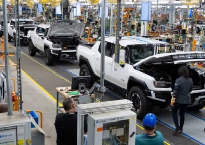 American Car Manufacturing Footprint Unlikely To Change With EV Transition: Report