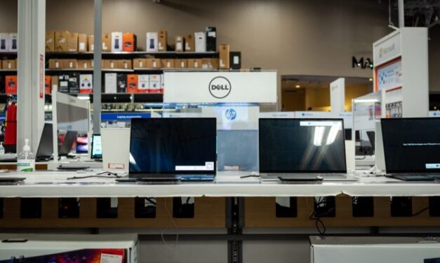 Electronics and appliance store sales rose in July