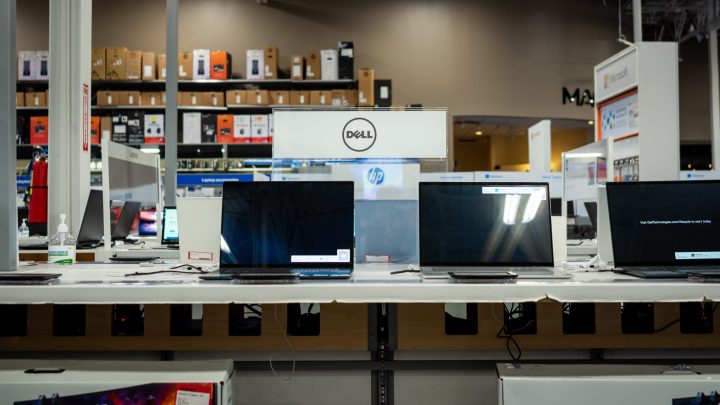 Electronics and appliance store sales rose in July