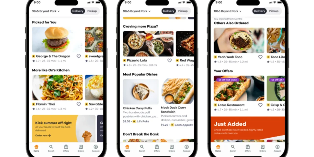 Grubhub adds features to improve consumer experience