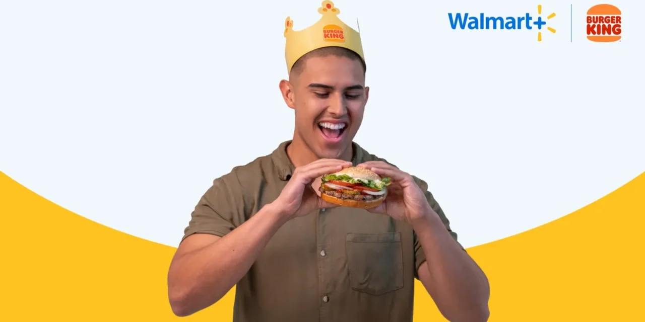 Burger King offers 25% off food orders to Walmart+ members