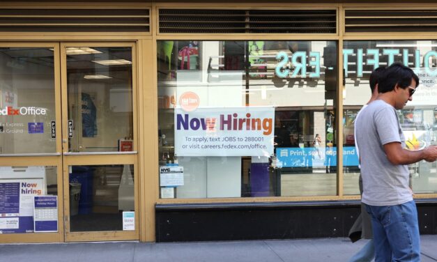 There are cracks forming in the US jobs market