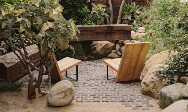 Eco-Friendly Modular Outdoor Furniture Made from Upcycled Waste