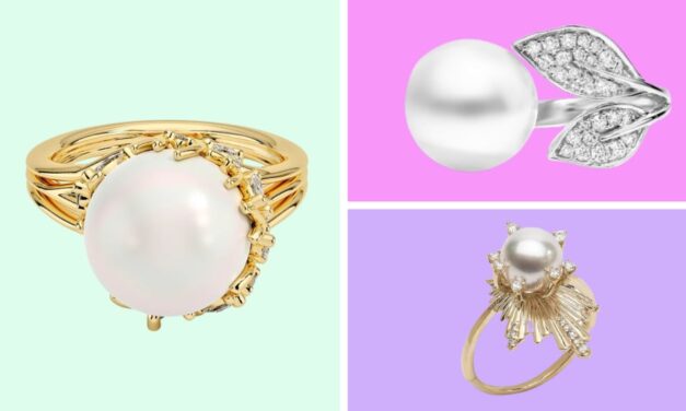 Pearl engagement rings are trending thanks to Bridgerton