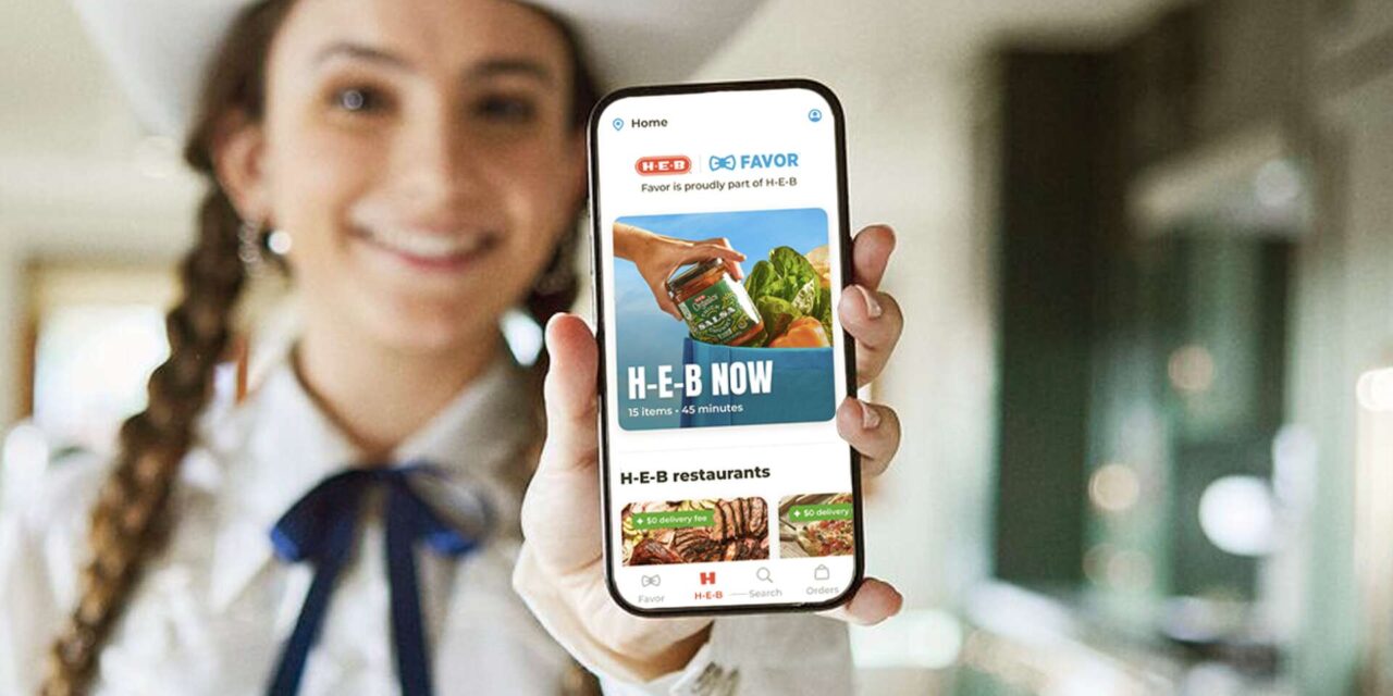 Austin-based Favor launches H-E-B Now grocery delivery service