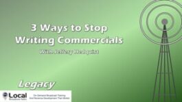 3 Ways to Stop Writing Commercials