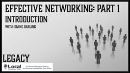 Effective Networking: Introduction