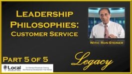 Leadership Philosophies: Customer Service