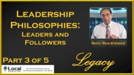 Leadership Philosophies: Leaders and Followers