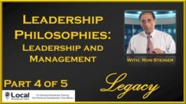 Leadership Philosophies: Leadership and Management