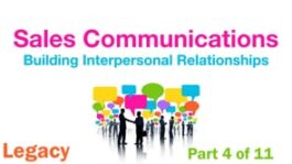 Sales Communications: Building Interpersonal Relationships