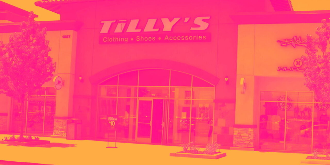 Tilly’s (NYSE:TLYS) Misses Q2 Revenue Estimates