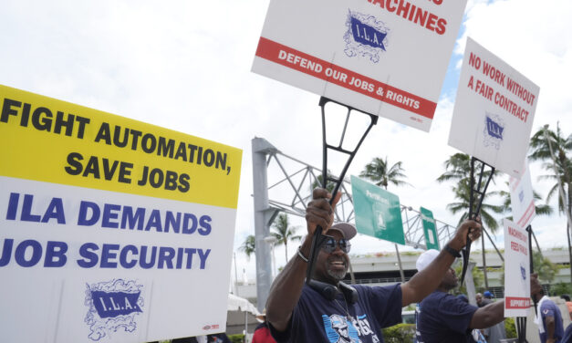 Dockworkers’ union suspends strike until Jan. 15 to allow time to negotiate new contract
