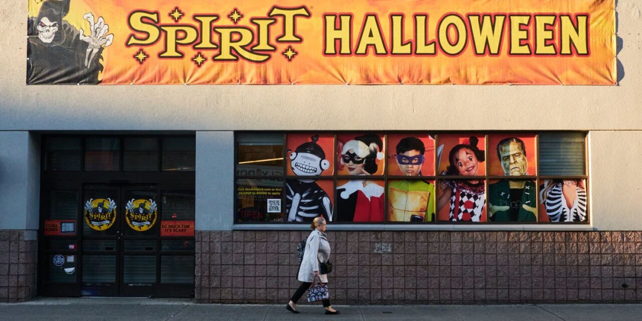 Spirit Halloween is transforming some of its stores into a Christmas spinoff