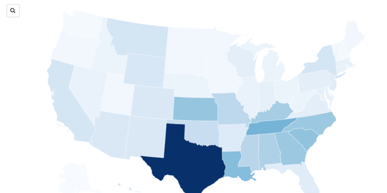 Map Shows States With the Best Fast-Food Chains