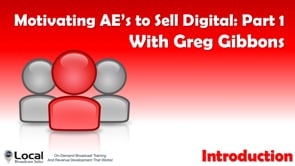 Motivating AE’s to Sell Digital: Introduction