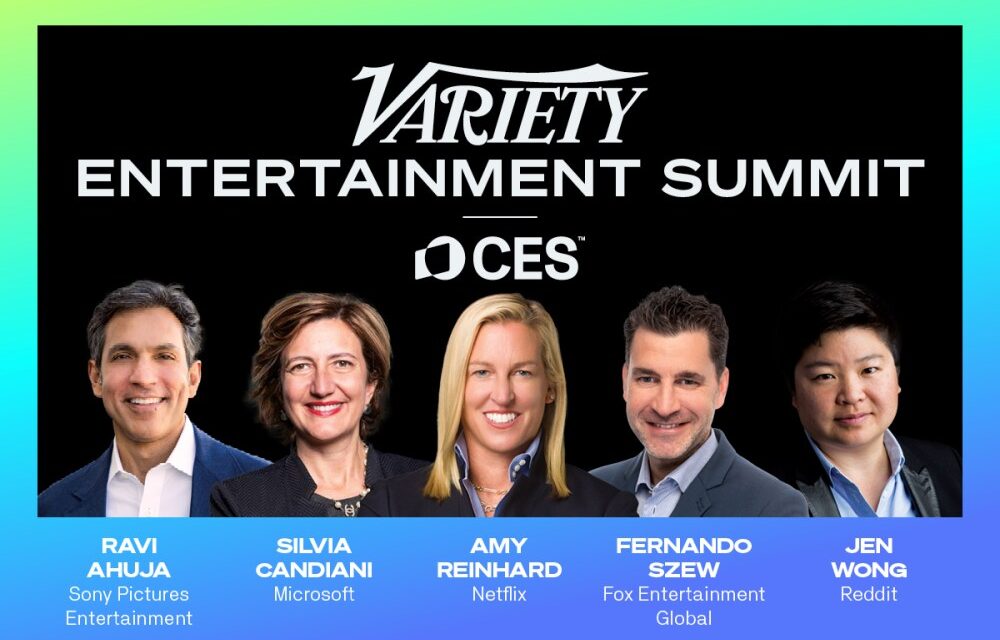 Incoming Sony Pictures Entertainment President and CEO Ravi Ahuja to Headline Variety’s Entertainment Summit at CES