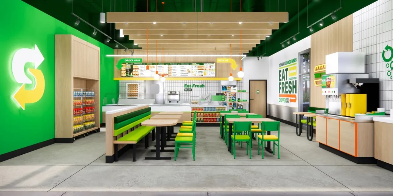 Subway’s newest design focuses on improving the dining room experience