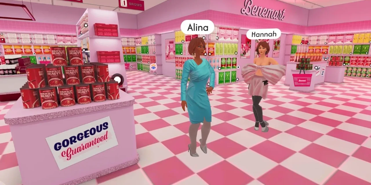 Benefit Cosmetics launches first virtual 3D shopping experience