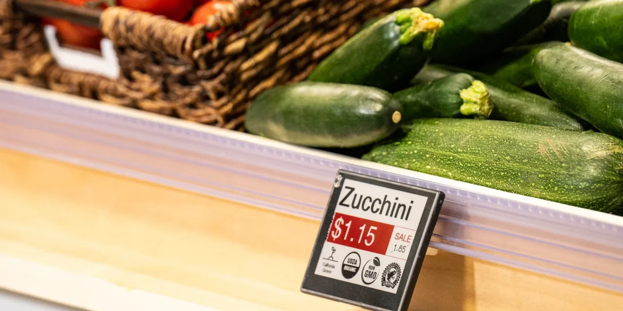 Grocers continue to add electronic shelf label software