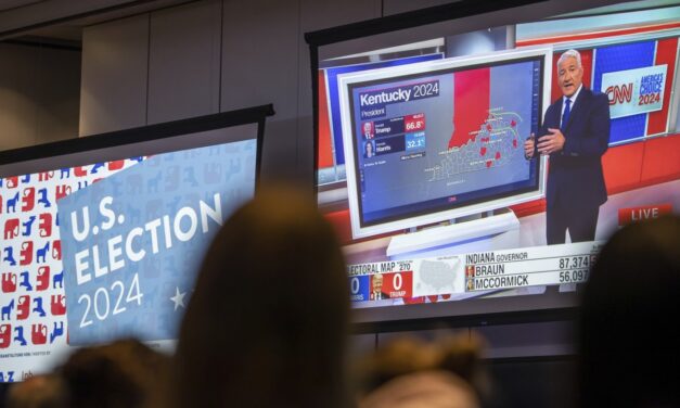 Chart Shows Election Night Major News Network Ratings