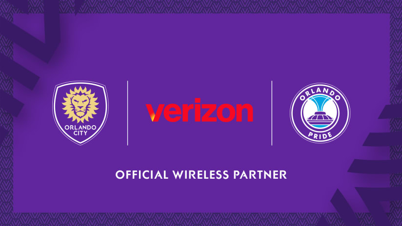 Verizon Named as the Official and Exclusive Wireless Telecommunications Partner of Orlando City SC and Orlando Pride