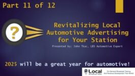 Revitalizing Local Automotive Advertising for Your Station – Part 11 – Q&A