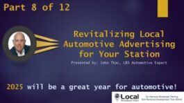 Revitalizing Local Automotive Advertising for Your Station – Part 8