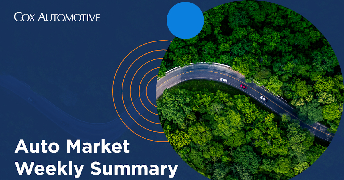 Auto Market Weekly Summary