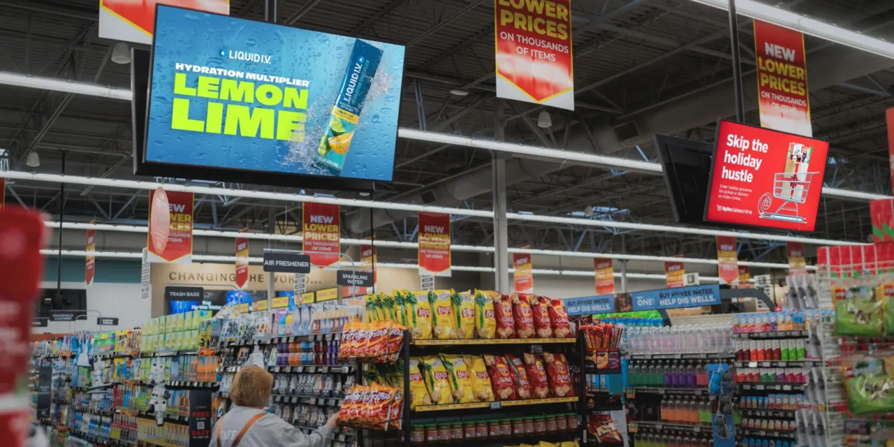 Hy-Vee Ramps up In-Store Retail Media Offering with Grocery TV Partnership