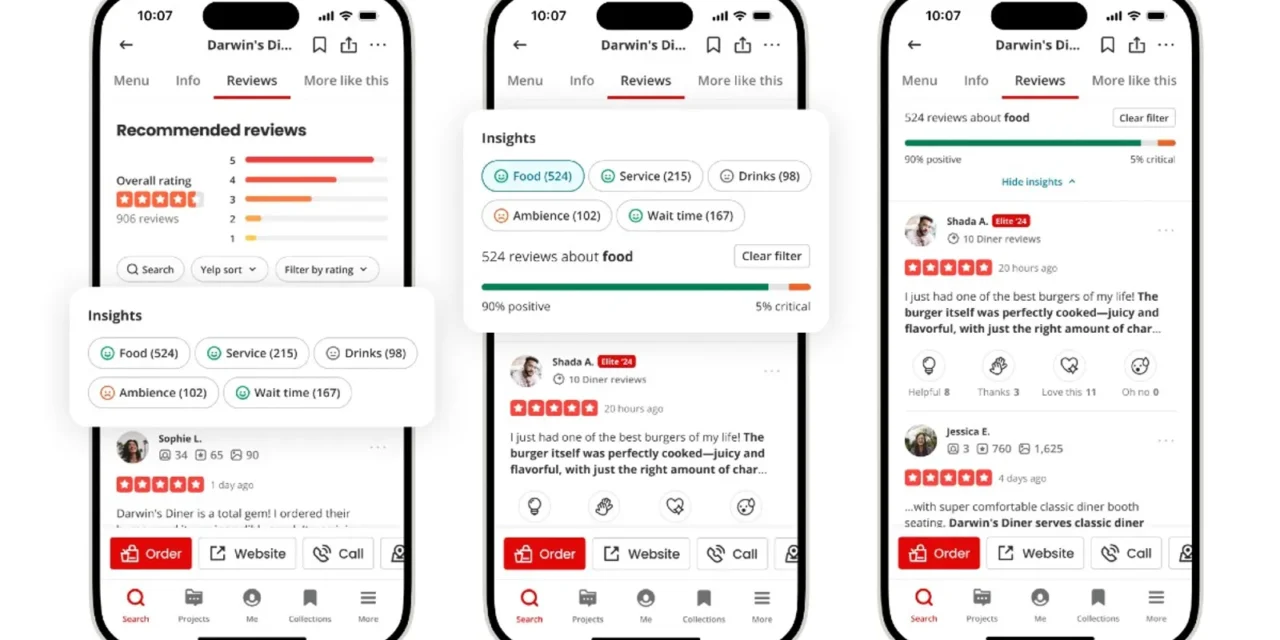 Yelp enhances platform with more personalized home feeds