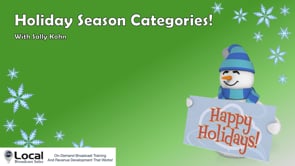 Holiday Season Categories