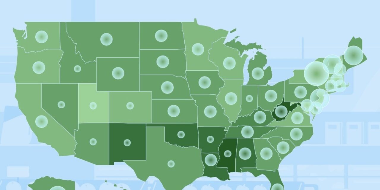 States That Spend the Most at the Grocery Store: Study