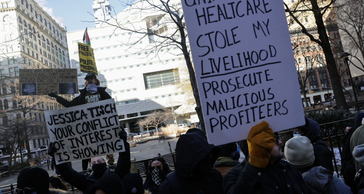 Most Americans blame insurance profits and coverage denials alongside killer in UnitedHealthcare CEO death, poll finds