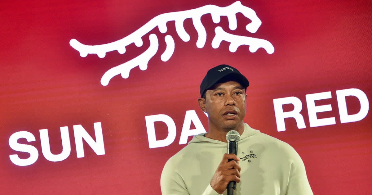 Puma Lawsuit Says Tiger Woods’ Sun Day Red Logo Is Too Similar