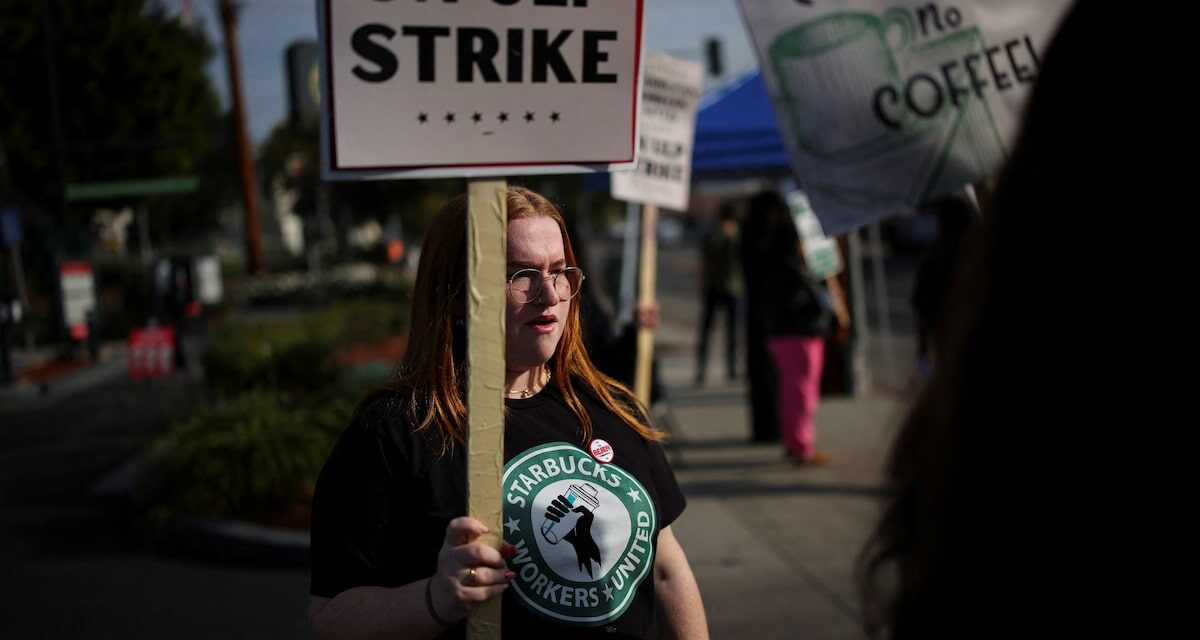 Starbucks strike to expand to over 300 US stores on Christmas Eve, union says