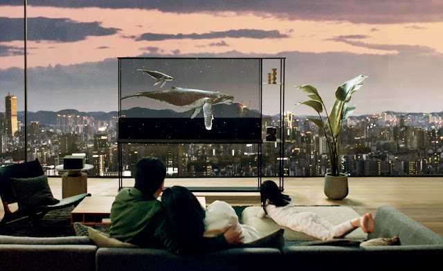 LG Electronics launches its world-first LG Signature OLED T transparent TV set